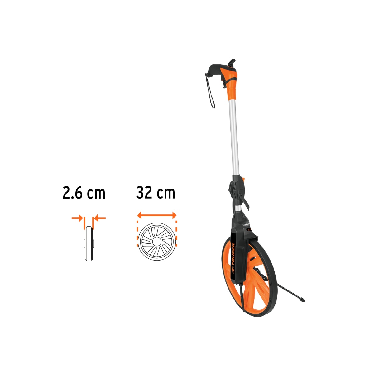 Odómetro con freno rueda de 13