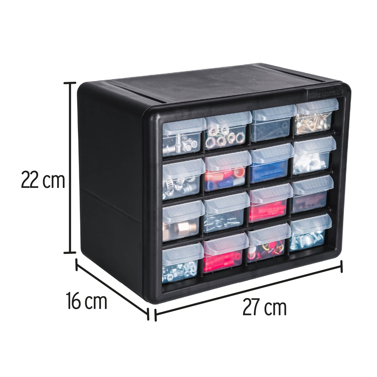 Combo Organizador 16 Gavetas + 64 Gavetas Truper5