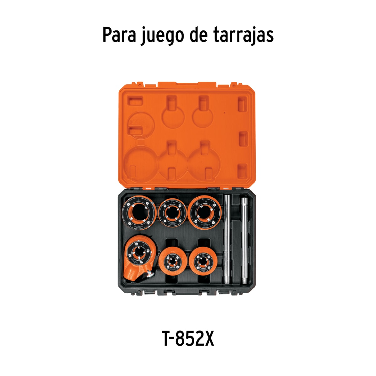 Juego de 4 peines 1-1/4´´ para tarrajas T-852X, Expert Truper3