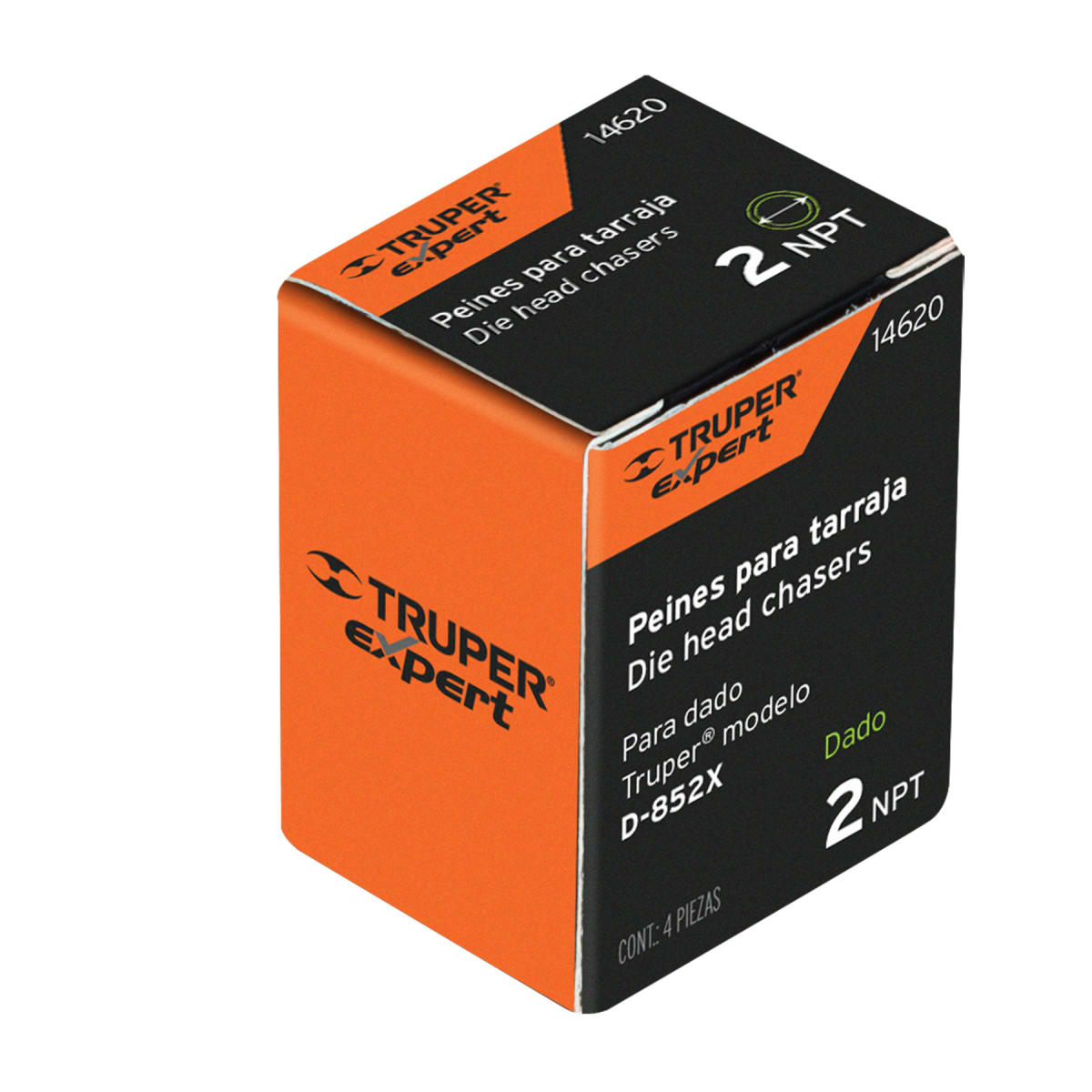 Juego de 4 peines 2´´ para tarrajas T-852X, Expert Truper4
