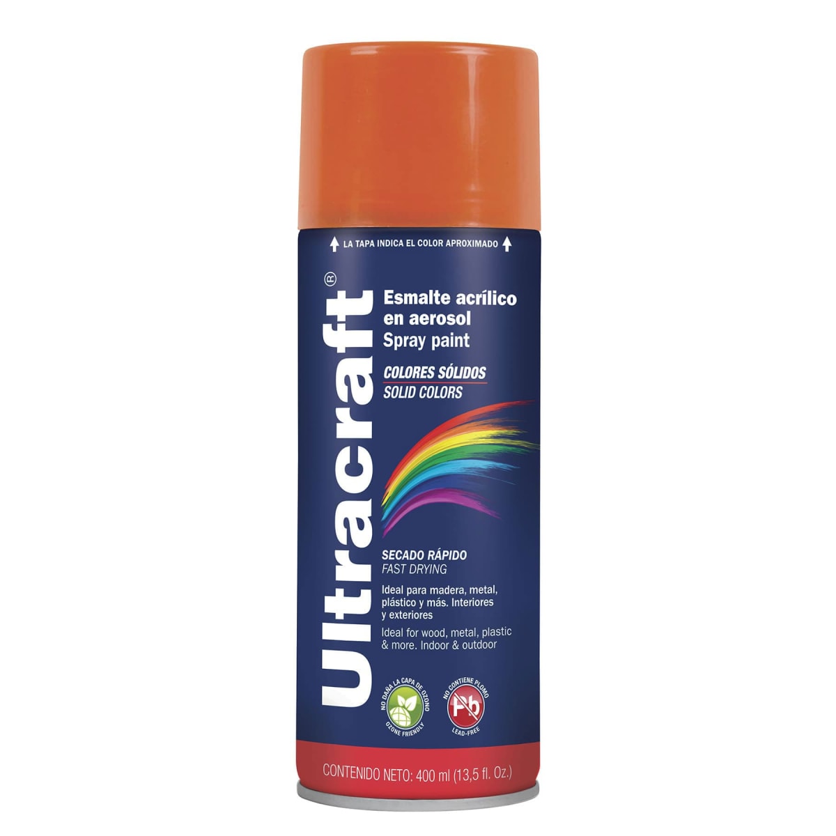 Pintura spray color Naranja ULTRACRAF1