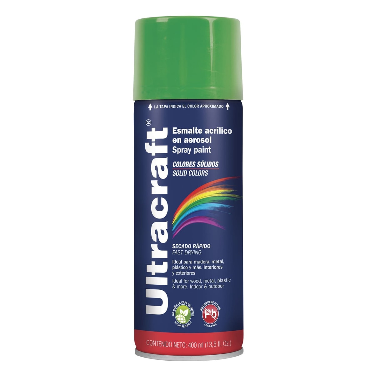 Pintura Spray Color Verde Irlandes x4 Unidades Ultracraft2