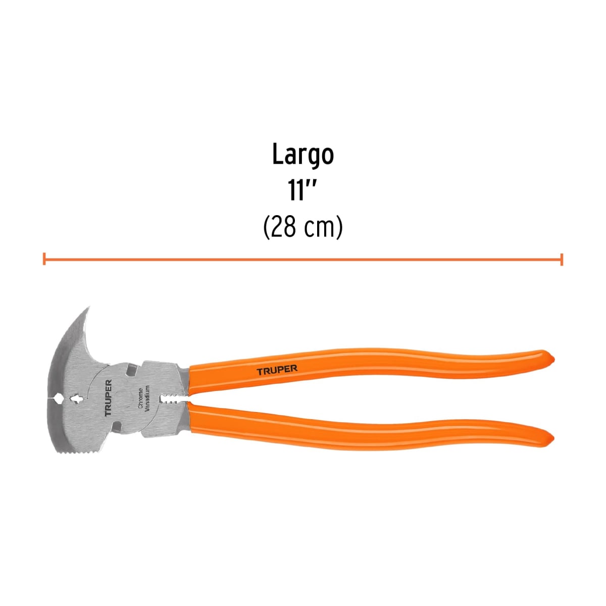 Alicate de hacendado 11´´ mango de PVC, Truper3