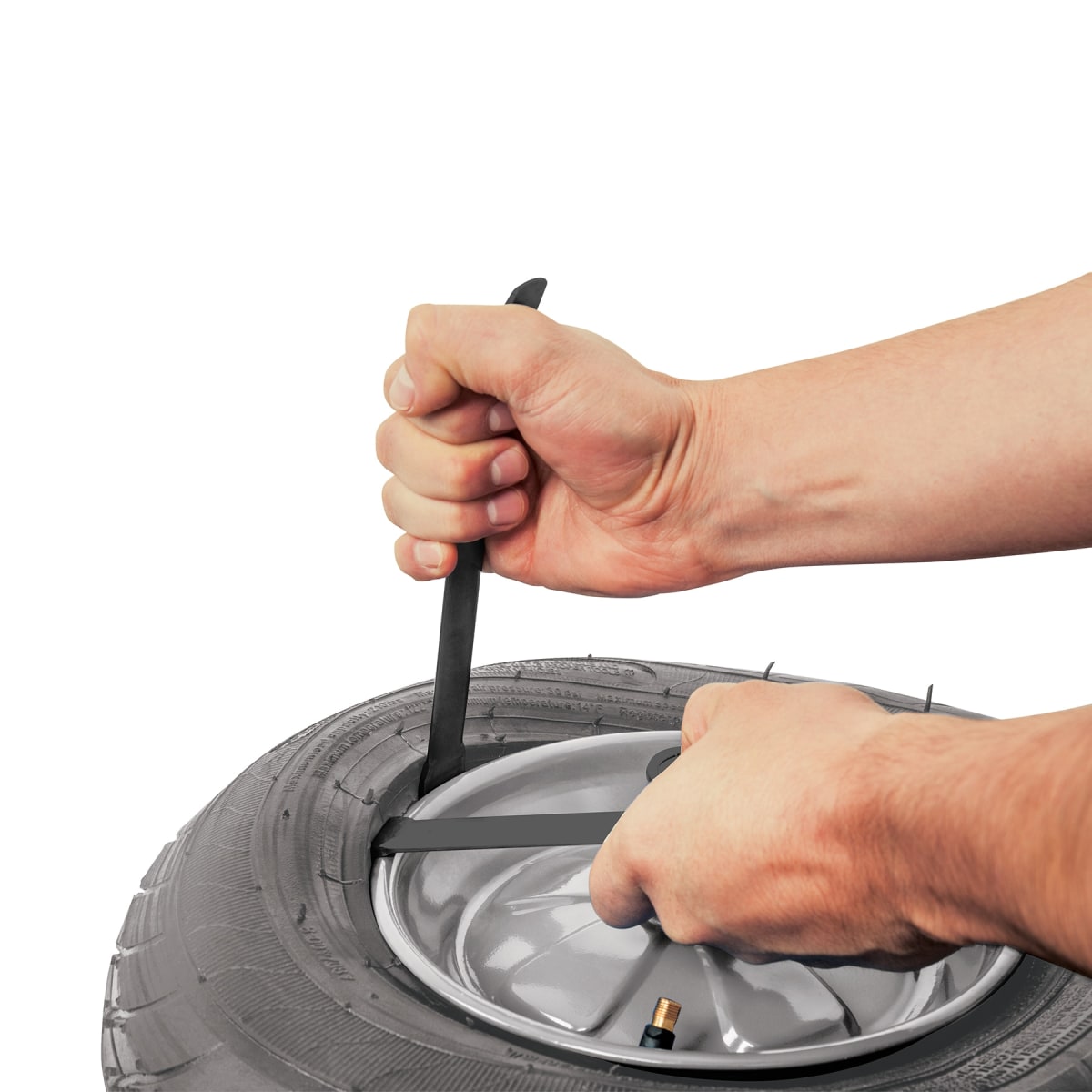 Juego de 2 palancas para cambio de llanta de carretilla Truper2