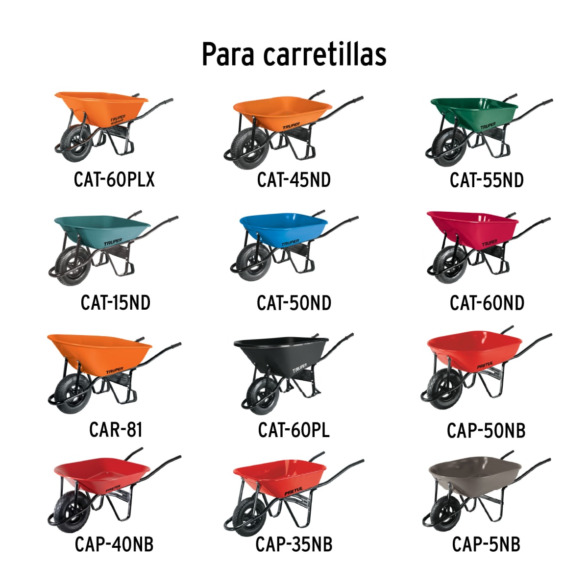 Juego de 2 palancas para cambio de llanta de carretilla Truper3