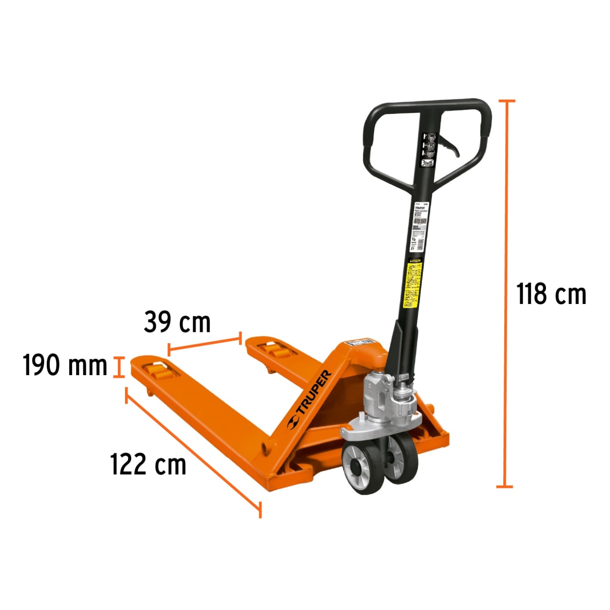Pato de carga 2 toneladas truper2