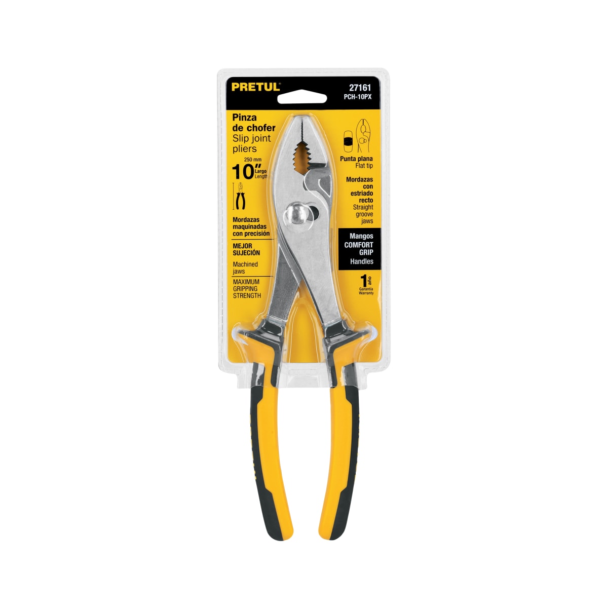 PCH-10PX Pinza de chofer 10', mango comfort grip, Pretul4