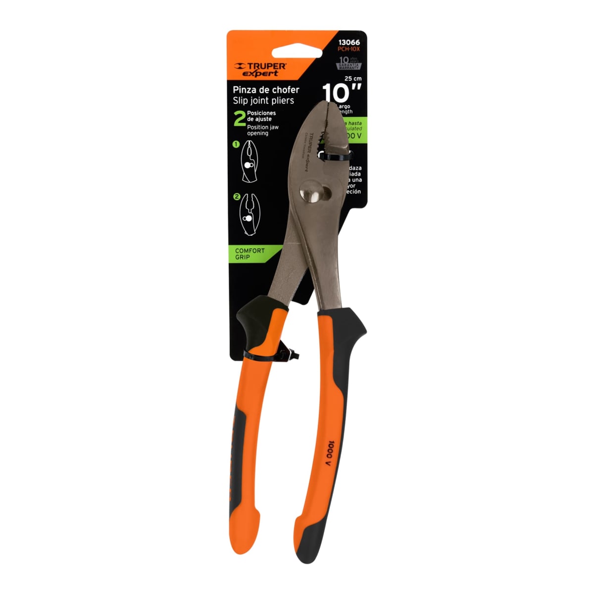 Alicate de mecánico 10´´ mango Comfort Grip, Truper Expert4