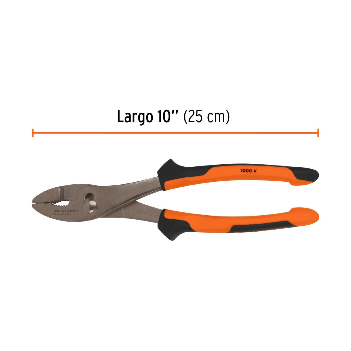 Alicate de mecánico 10´´ mango Comfort Grip, Truper Expert3
