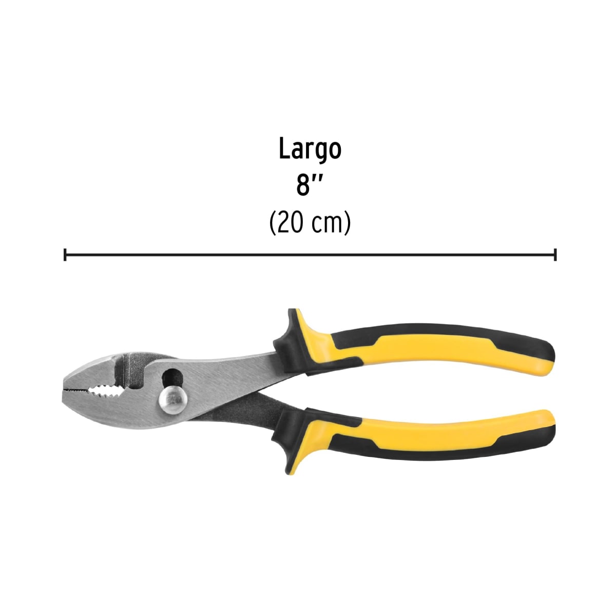 Alicate de mecánico 8'' mango comfort grip Pretul3