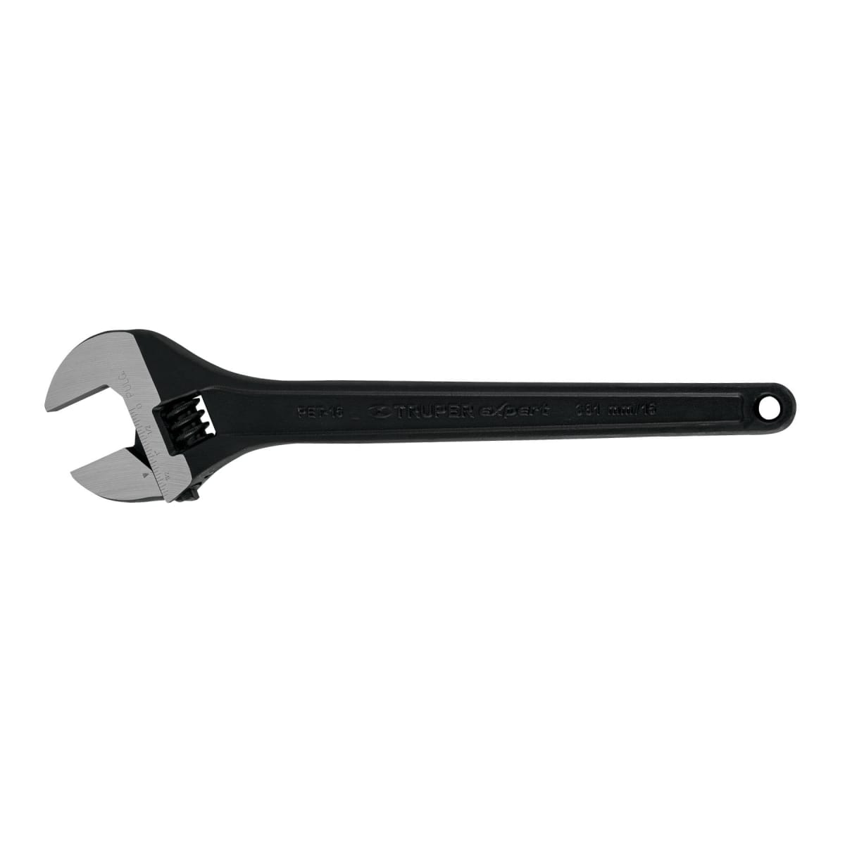 Llave francesa 15'' profesional fosfatada, Expert Truper1
