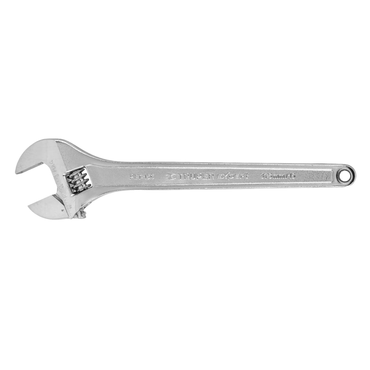llave ajustable (perico) profesional, cromado 15