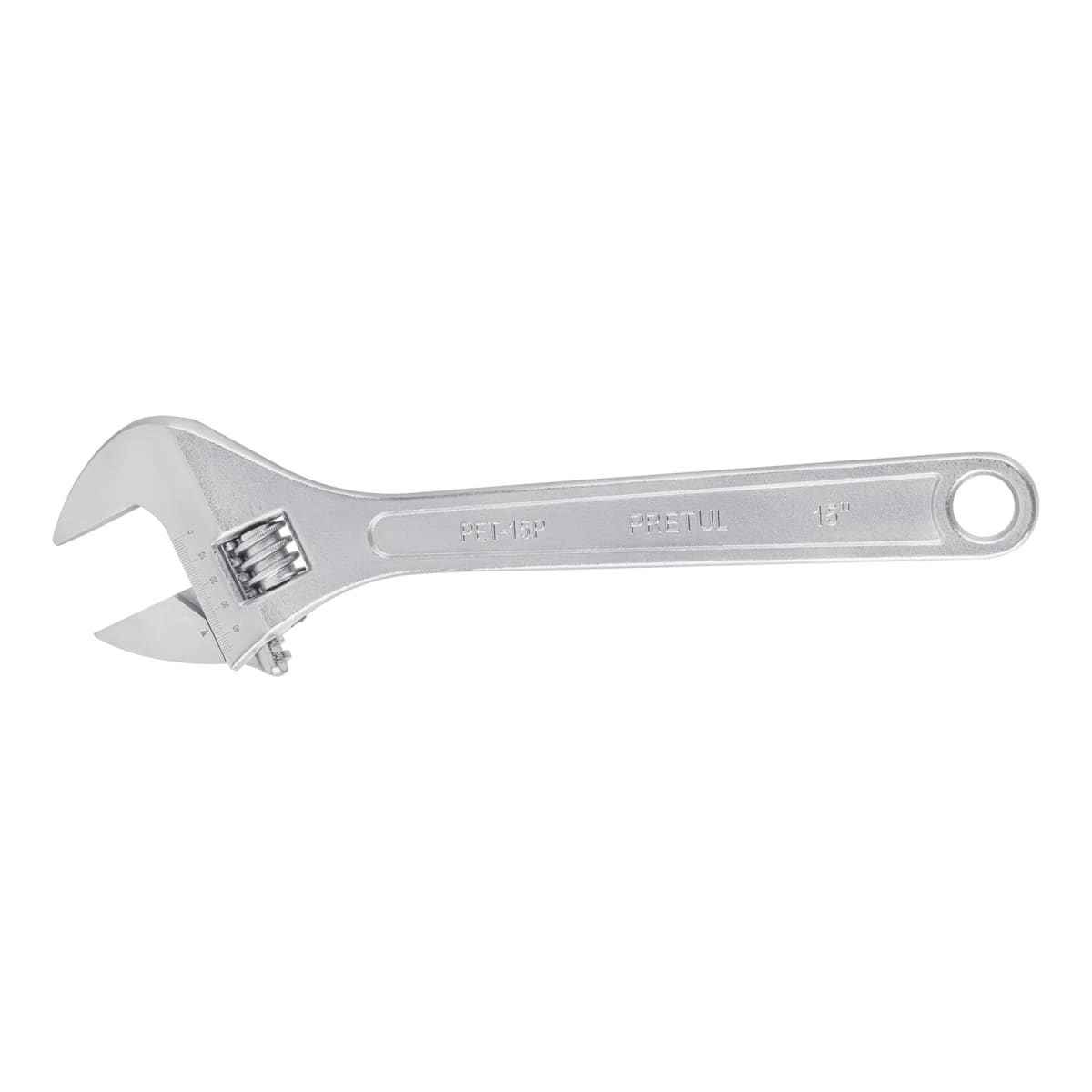 Llave francesa cromada 15
