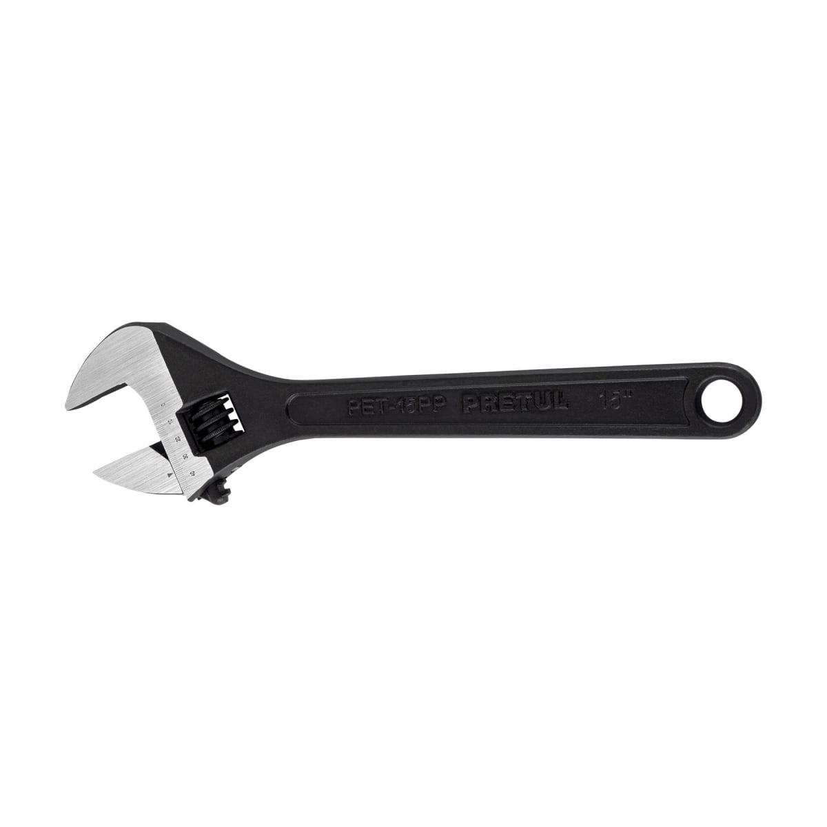 Llave ajustable (perico), pavonado 15´´ Pretul1