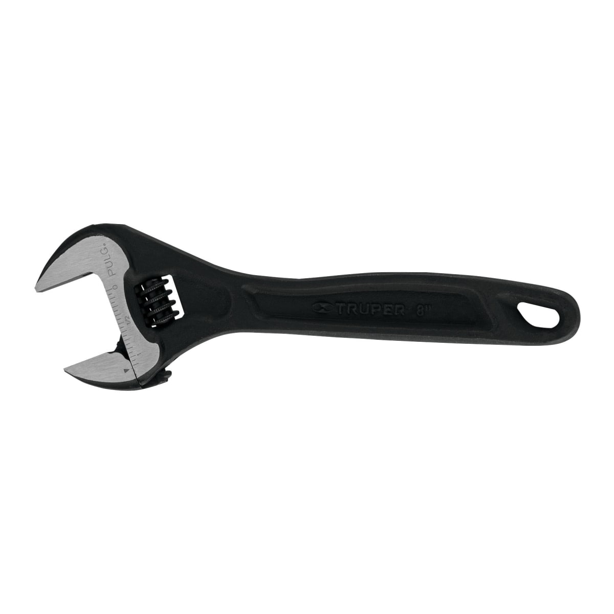 Llave francesa 8'' profesional fosfatada, Expert Truper1