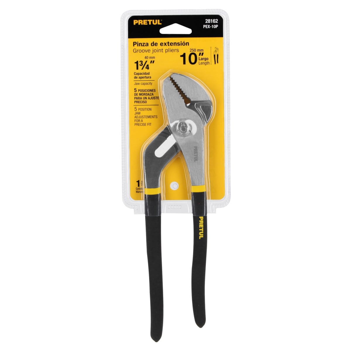 PEX-10P Pinza de extensión 10' mango de PVC, Pretul4
