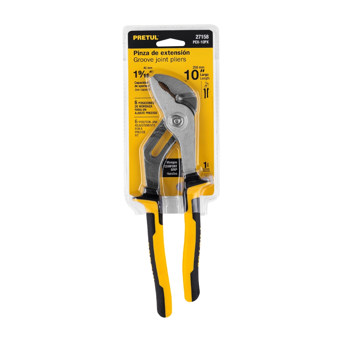 PEX-10PX Pinza de extensión 10' mango Comfort Grip, Pretul4