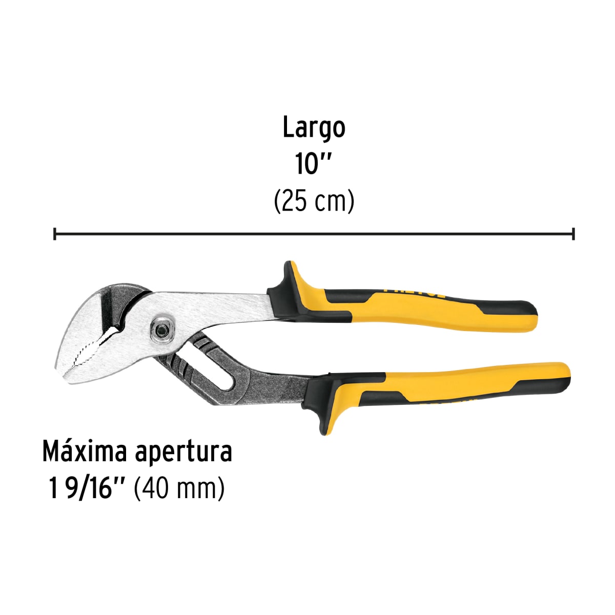 PEX-10PX Pinza de extensión 10' mango Comfort Grip, Pretul3