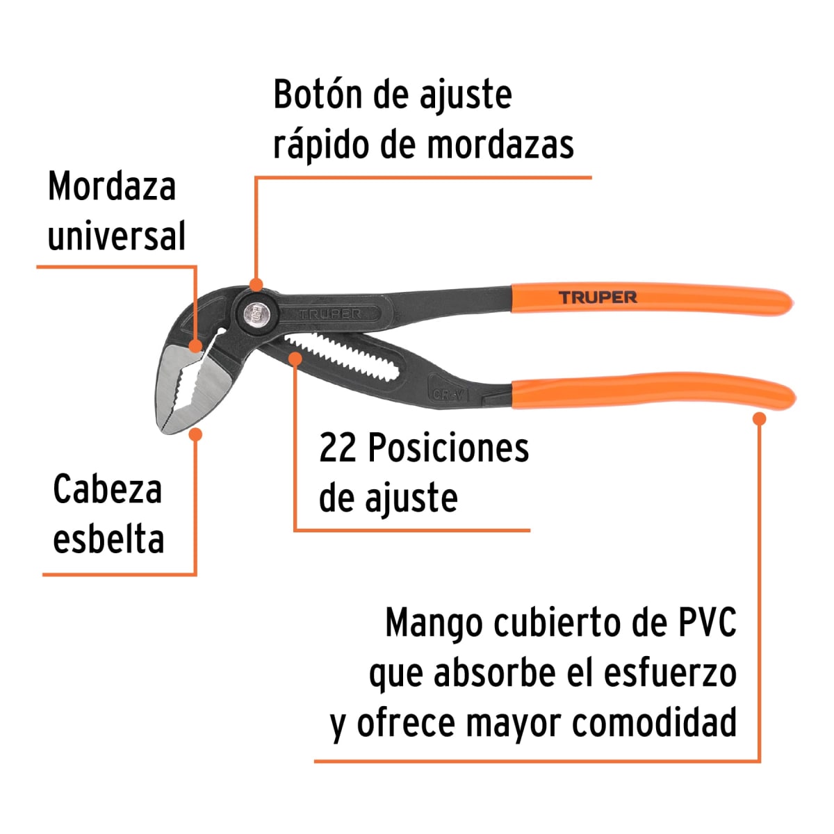 Alicate pico de loro 12