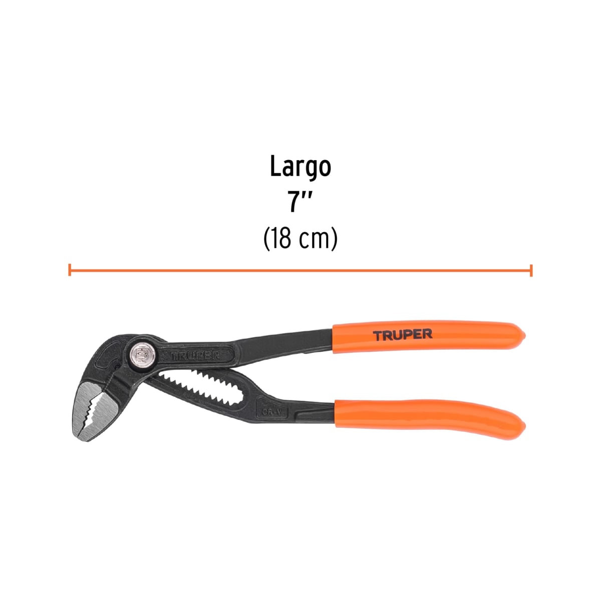 PEX-7E Pinza de extensión 7´´, mango de PVC, Truper3