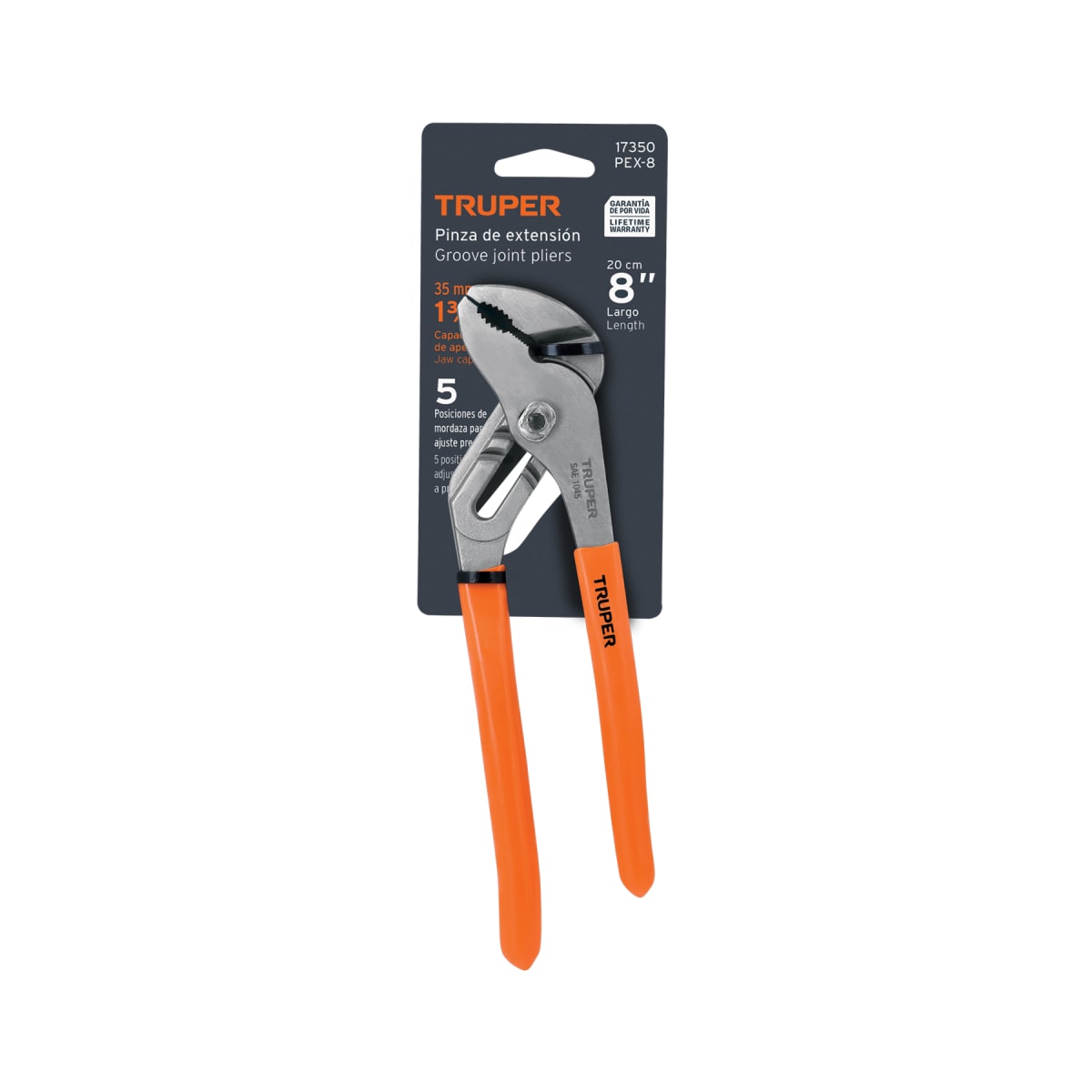 Alicate picoloro 8'' mango de pvc. truper4