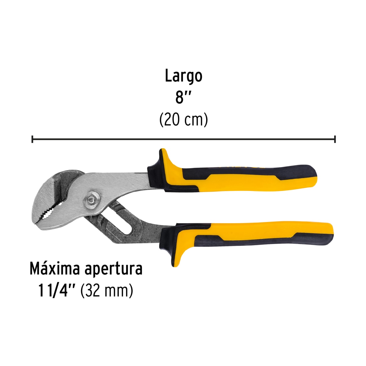 PEX-8PX Pinza de extensión 8' mango Comfort Grip, Pretul3