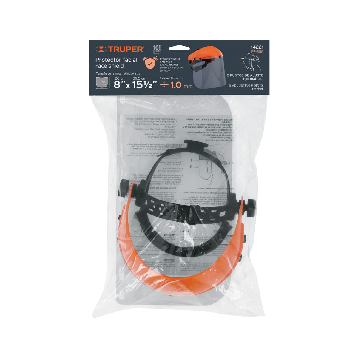 Protector facial Truper3