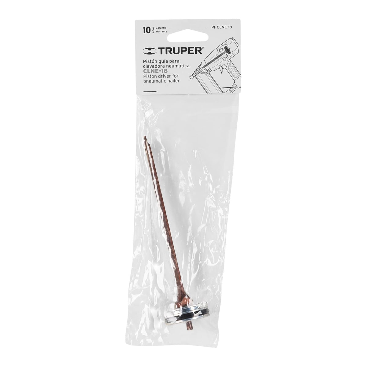 Pistón guía para clavadora neumática CLNE-18. Truper3