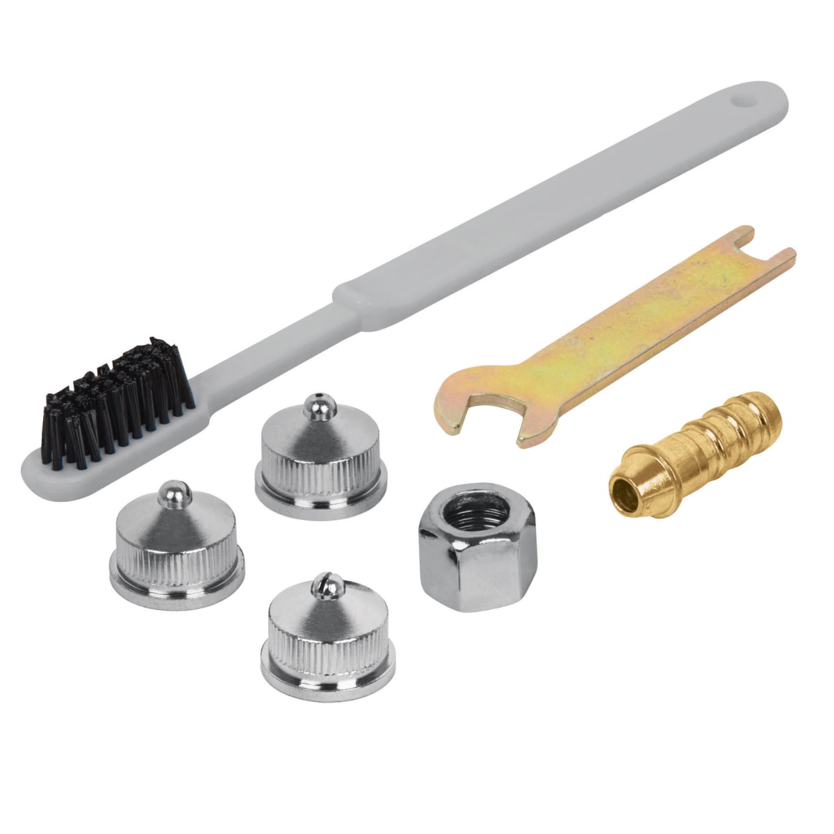 Pistola para pintar baja presión  pulida entrada inferior Truper3