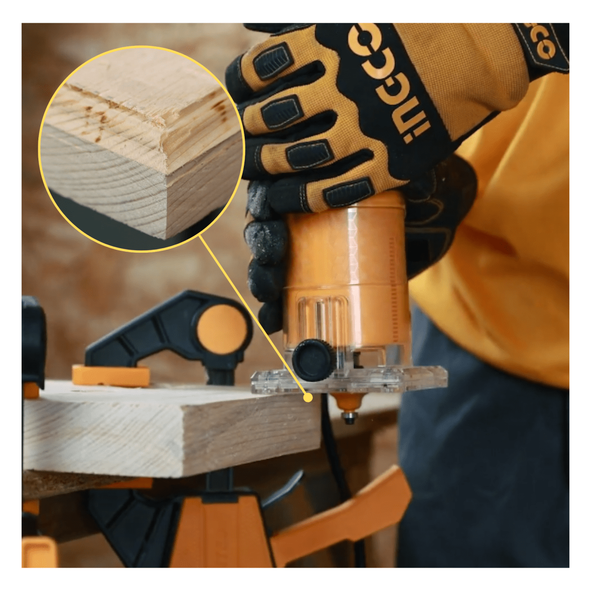 Ruteadora fresadora de palma 600w Ingco4