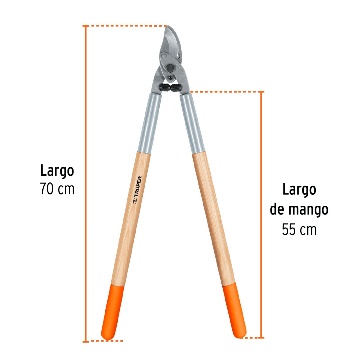 Combo podadora + escoba metalica recta + Tijera para podar Truper3