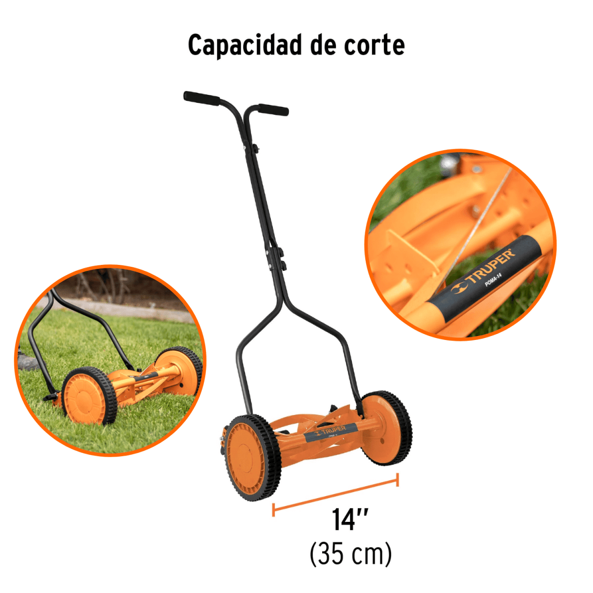 Combo podadora + escoba metalica recta + Tijera para podar Truper8