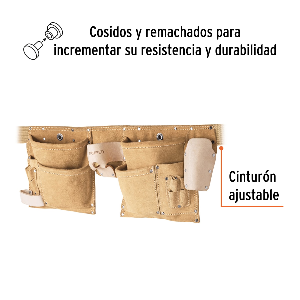 Cinturon Porta Herramientas 13 Compartimentos4