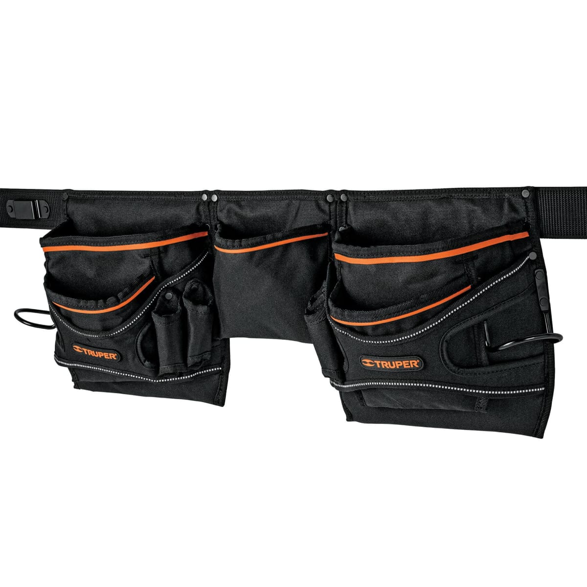 Cinturón portaherramientas de poliéster 20 compartimentos Truper1