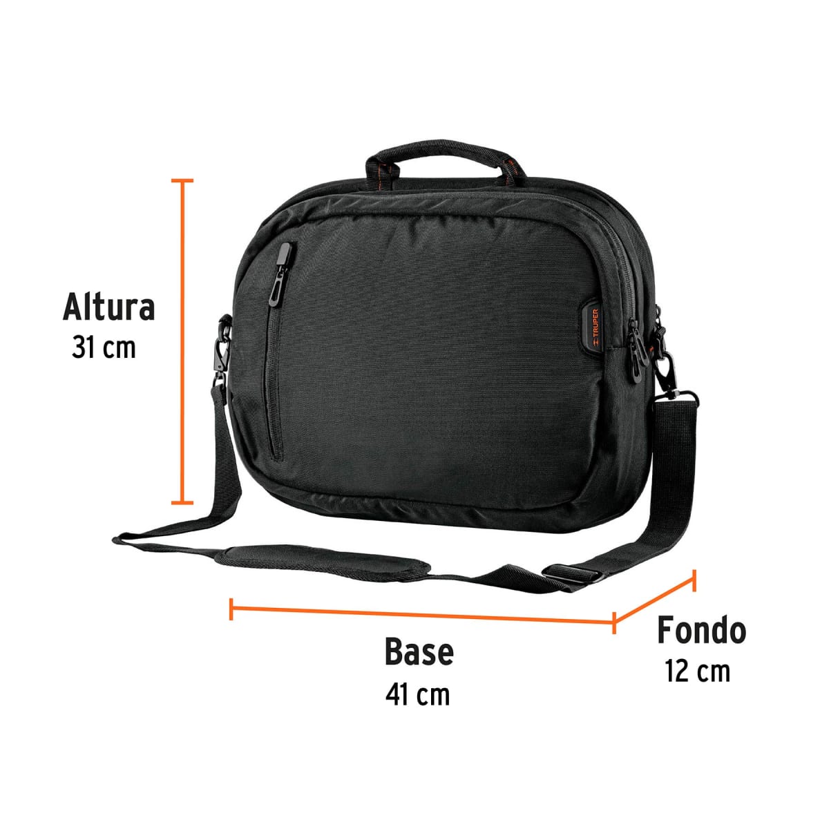 Maletín morral portafolio Truper3