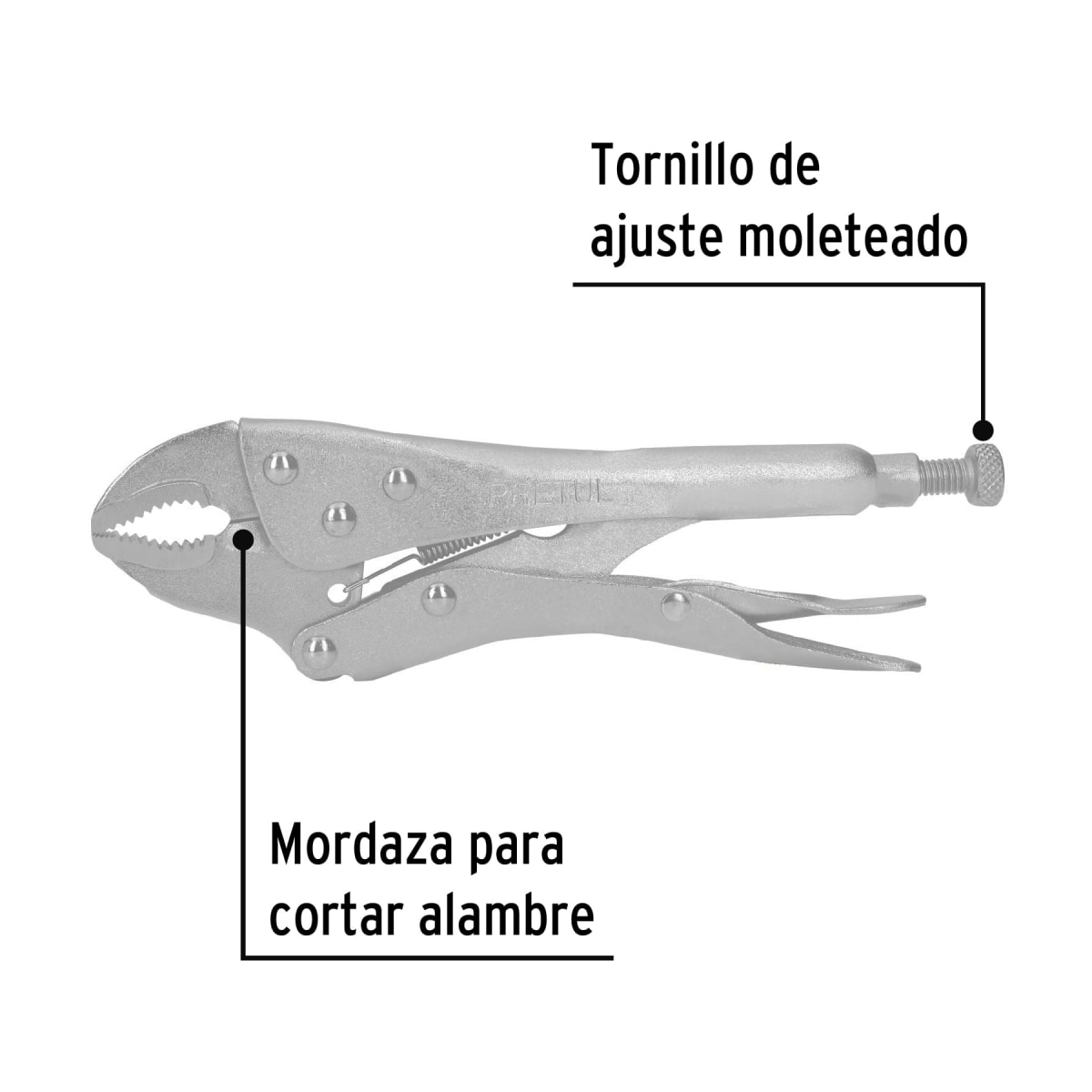 Alicate de presión 7