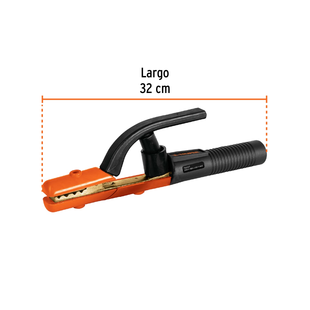 Tenaza porta electrodo de 500 A Truper3
