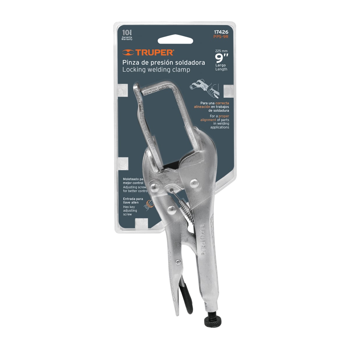 Alicate de presion 9'' soldadora Truper4