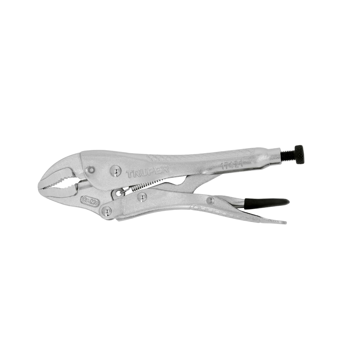 Alicate de presión 7'' mordaza curva. truper1