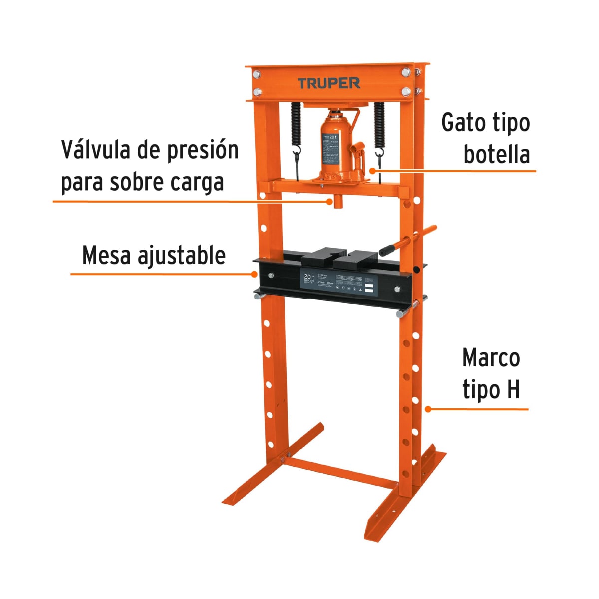 Prensa hidraulica tipo 