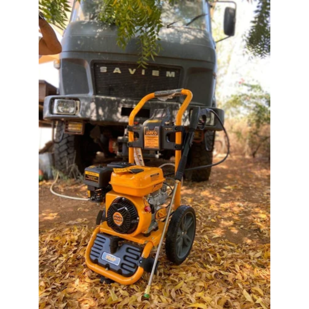 Hidrolavadora Industrial 3100 PSI 214 Bar a Gasolina Ingco4