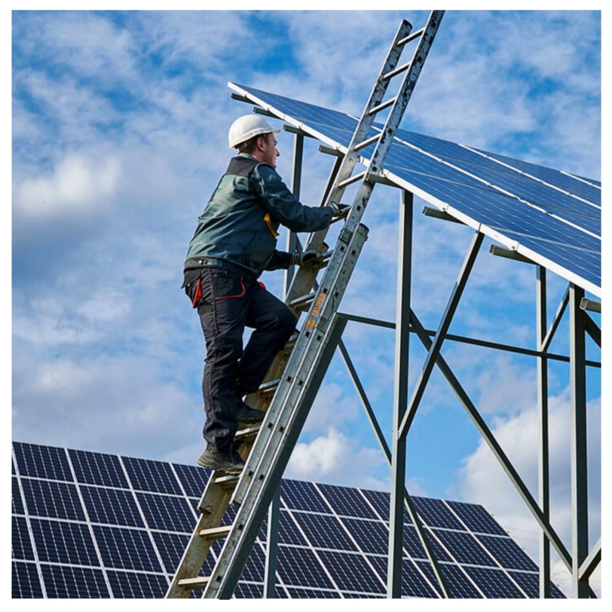 Escalera Telescópica 24 peldaños Soporta 150 Kg Truper2