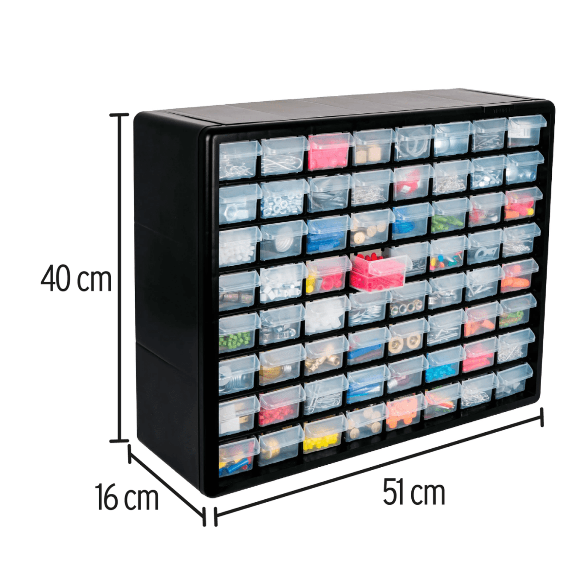 Combo Organizador 16 Gavetas + 64 Gavetas Truper3