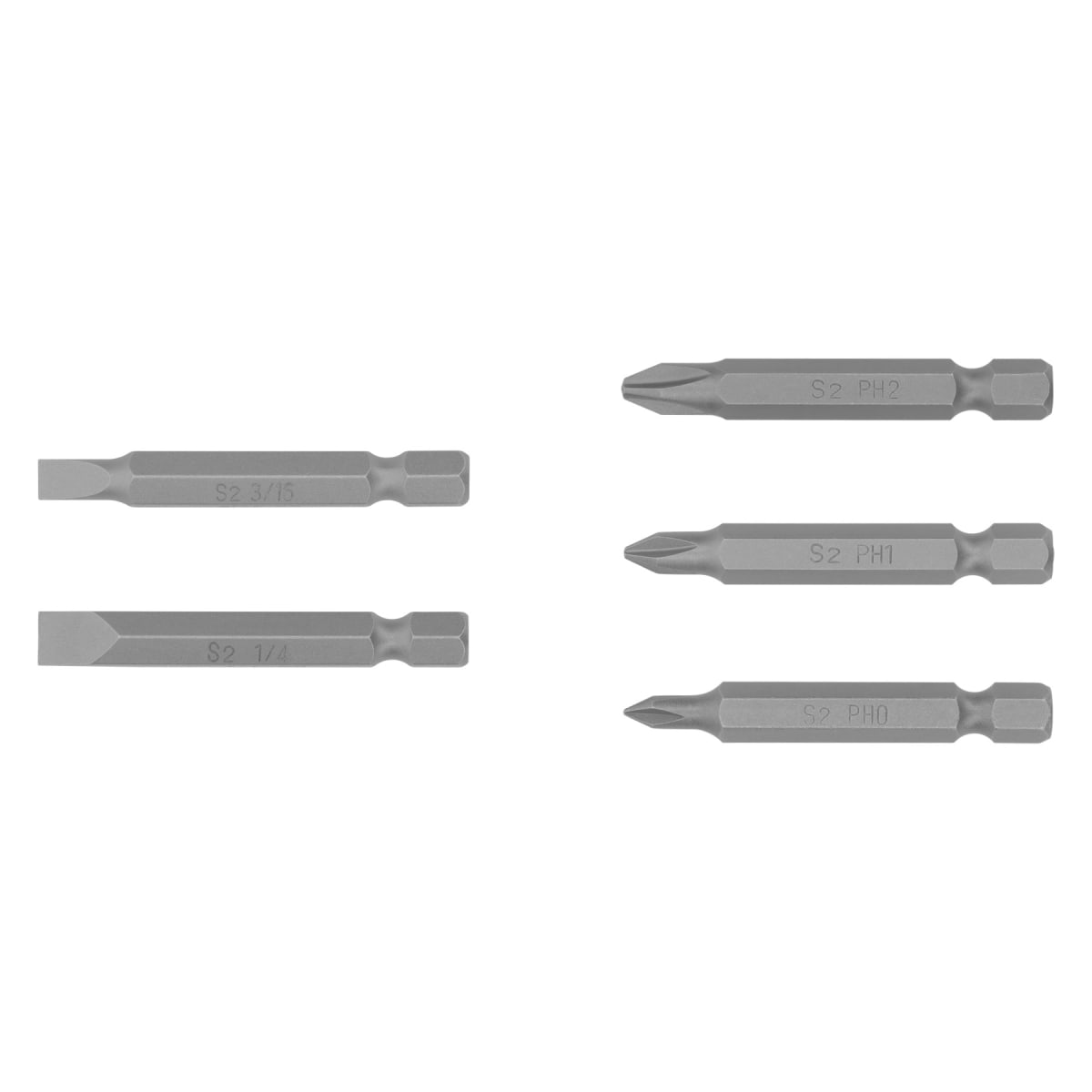 Juego de 5 puntas de cruz y planas largo 2´´, Expert Truper4