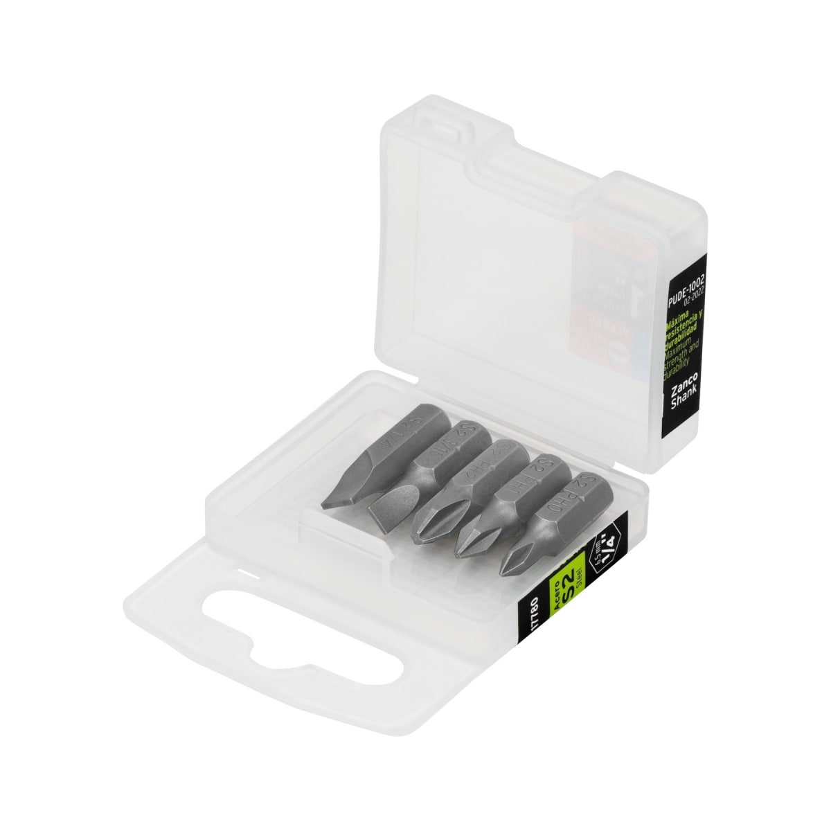 Juego de 5 puntas de cruz y planas largo 1'', Expert Truper1