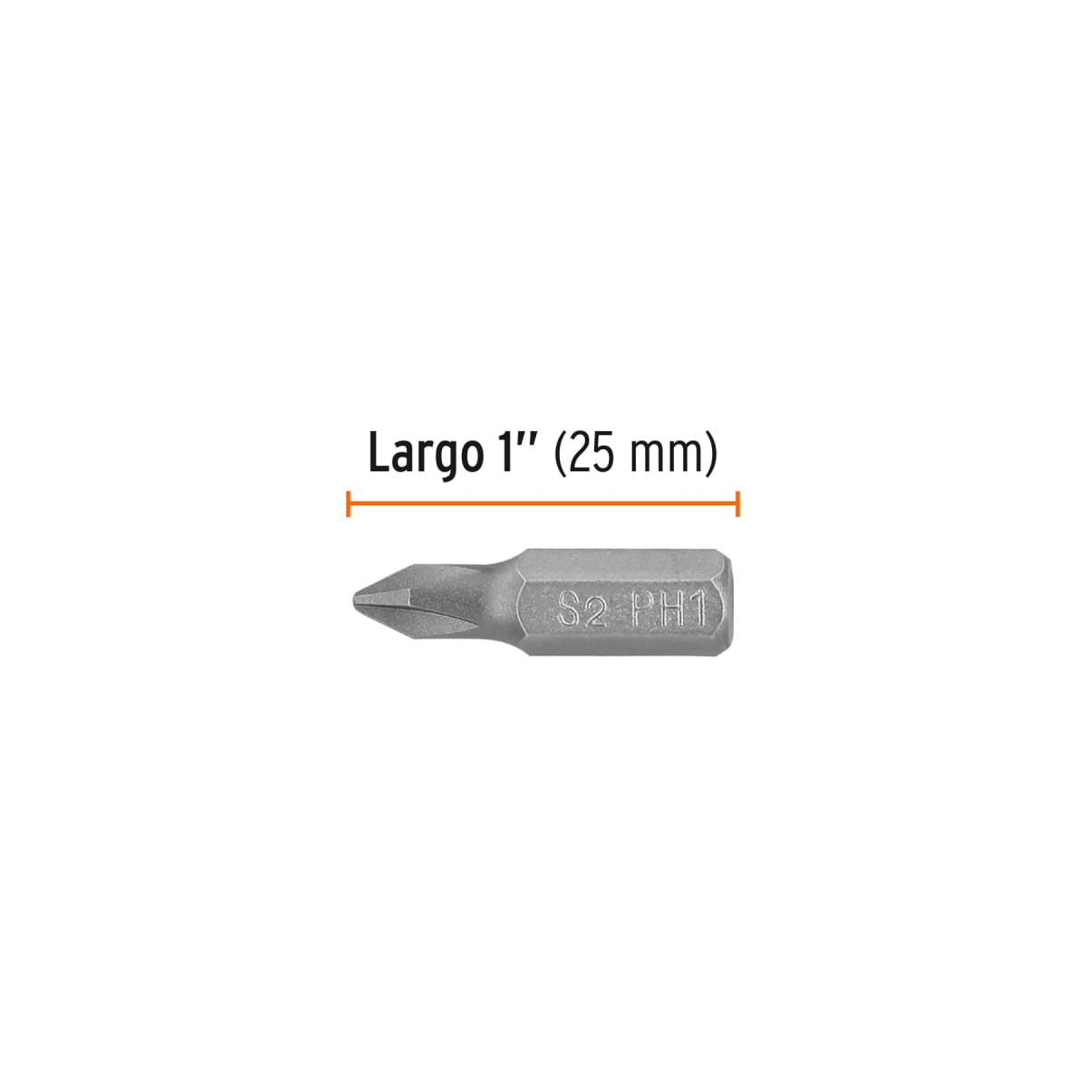 Estuche con 15 puntas de cruz PH1 largo 1´´, Truper Expert4