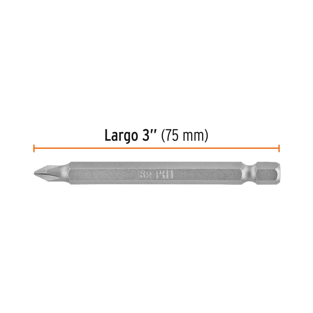 Estuche con 5 puntas de cruz PH1 largo 3´´, Truper Expert4