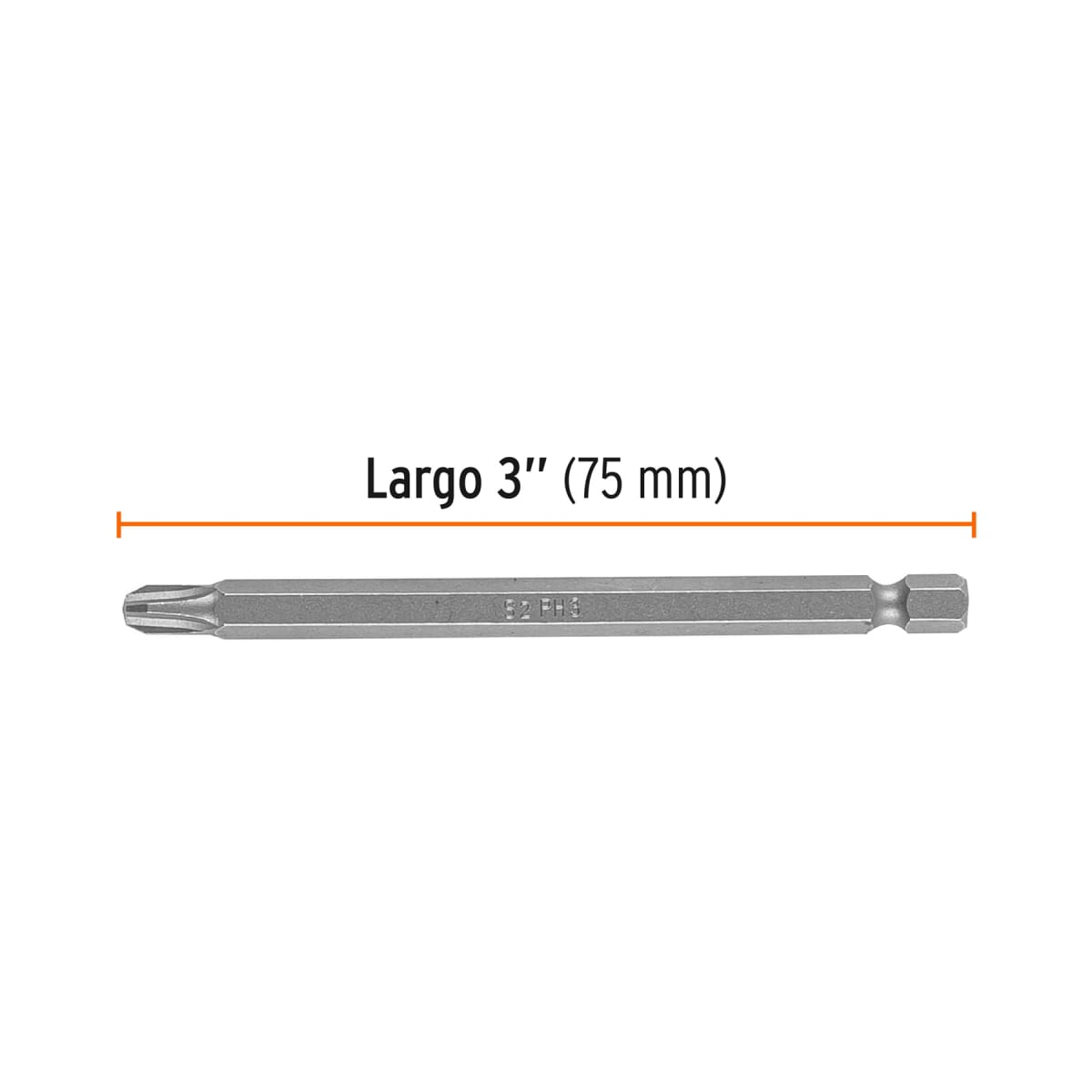Estuche con 5 puntas de cruz PH3 largo 4´´, Truper Expert4