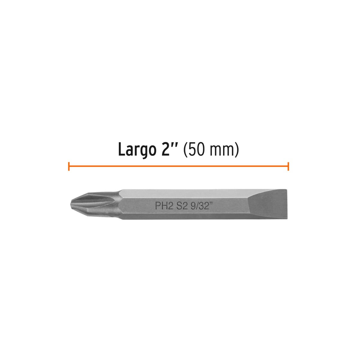 Estuche con 5 puntas dobles PH2 y 9/32´´ largo 2´´, Expert Truper4