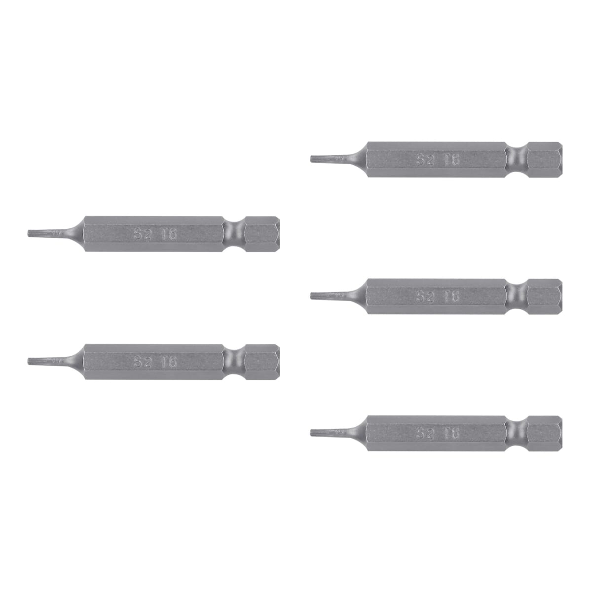 Estuche con 5 puntas torx T6 largo 2´´, Truper Expert3